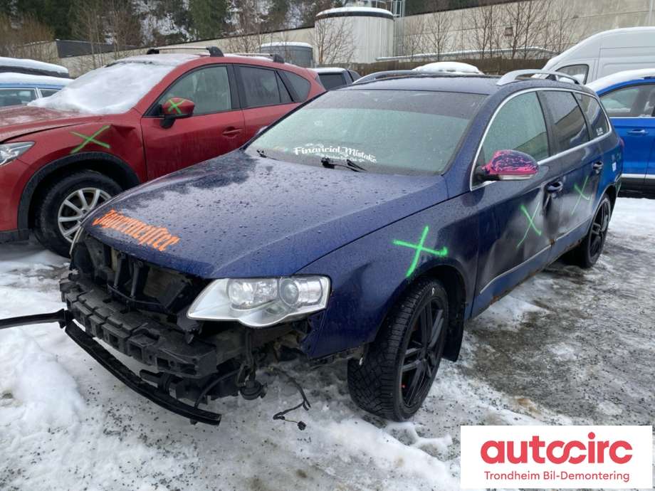 VW Passat 2005-2010 (B6) (B6), Motorkode: BKP, Girkassekode: HDV