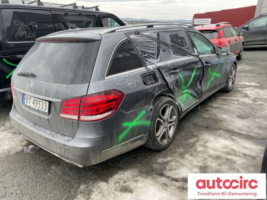Mercedes E-Klasse 2013-2016 (Fase 2) (W212) (W212), Motorkode: 651924, Girkassekode: 722965