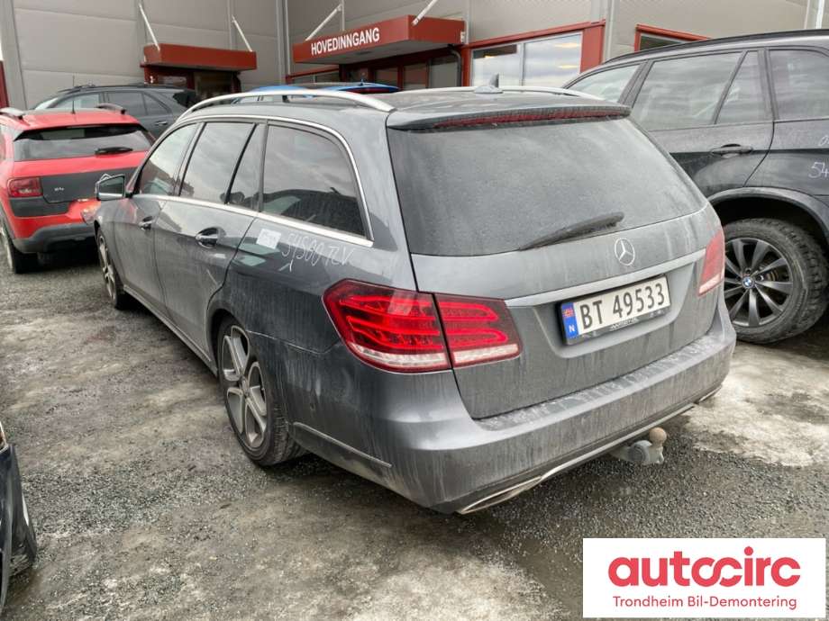 Mercedes E-Klasse 2013-2016 (Fase 2) (W212) (W212), Motorkode: 651924, Girkassekode: 722965