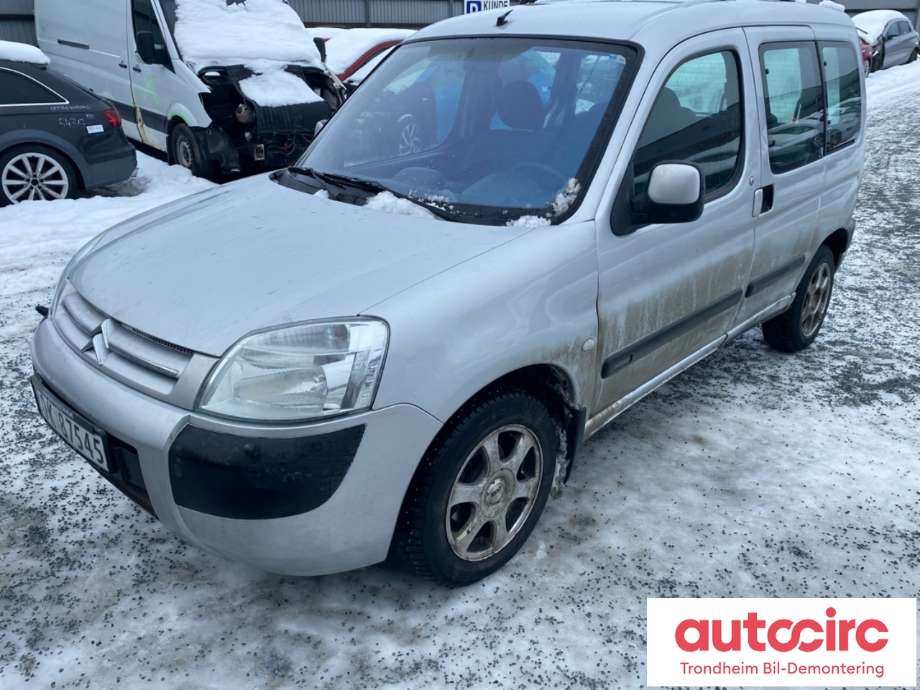 Citroën Berlingo 2002-2008 (Type I, Fase 2) , Motorkode: TU3JP, Girkassekode: 2222 Q0