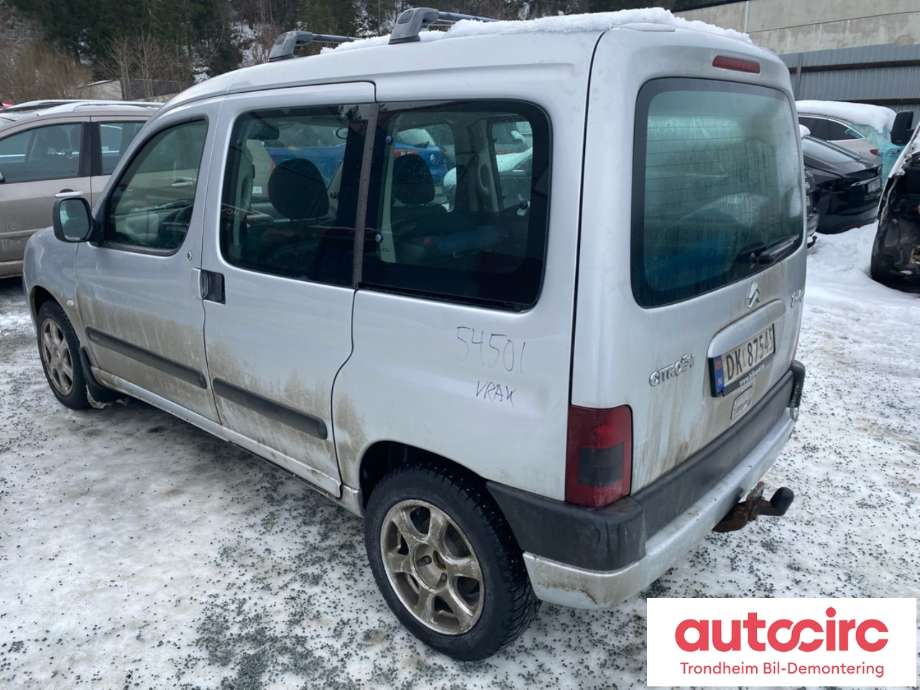 Citroën Berlingo 2002-2008 (Type I, Fase 2) , Motorkode: TU3JP, Girkassekode: 2222 Q0
