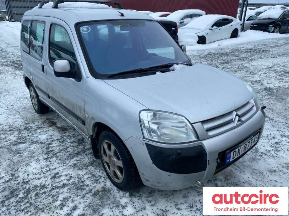 Citroën Berlingo 2002-2008 (Type I, Fase 2) , Motorkode: TU3JP, Girkassekode: 2222 Q0