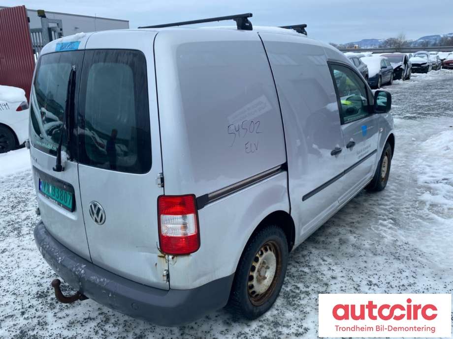 VW Caddy 2004-2010 (Type III, Fase 1) , Motorkode: BST, Girkassekode: 