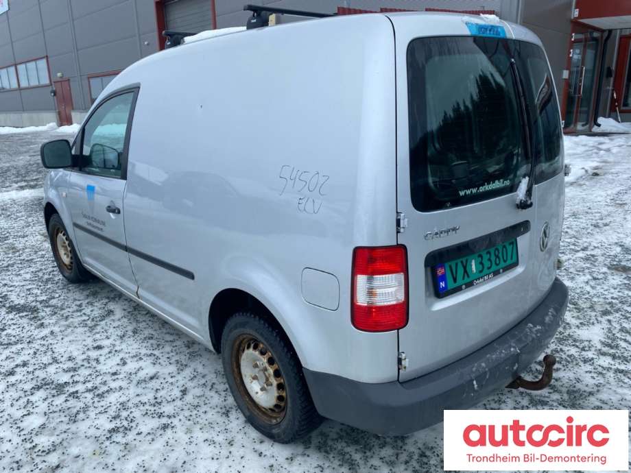 VW Caddy 2004-2010 (Type III, Fase 1) , Motorkode: BST, Girkassekode: 