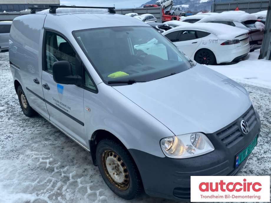 VW Caddy 2004-2010 (Type III, Fase 1) , Motorkode: BST, Girkassekode: 