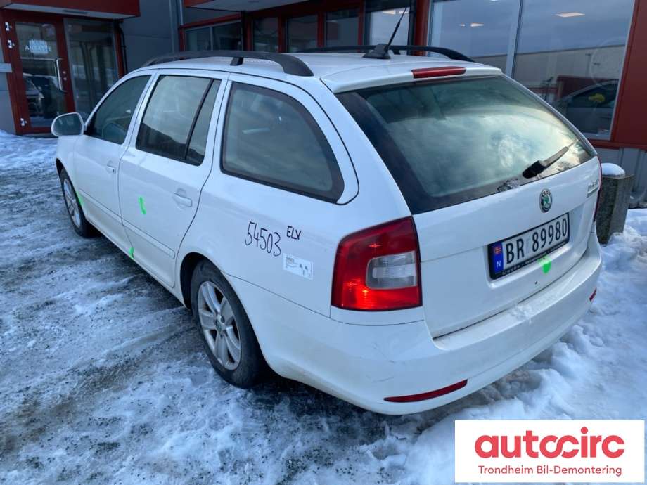 Škoda Octavia 2009-2013 (Type II, Fase 2) , Motorkode: CAYC, Girkassekode: LHW