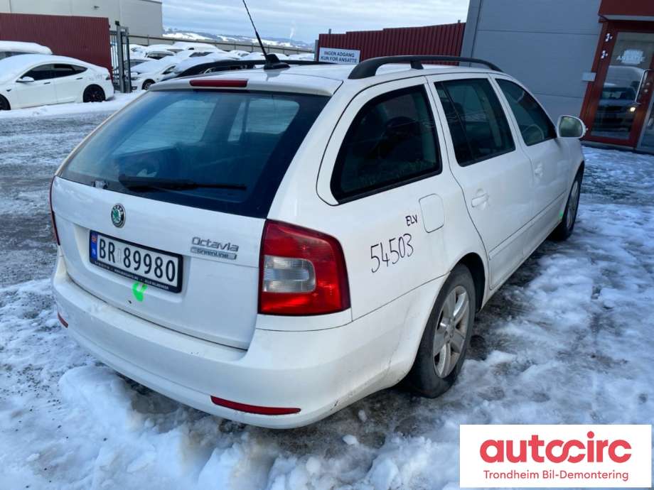 Škoda Octavia 2009-2013 (Type II, Fase 2) , Motorkode: CAYC, Girkassekode: LHW