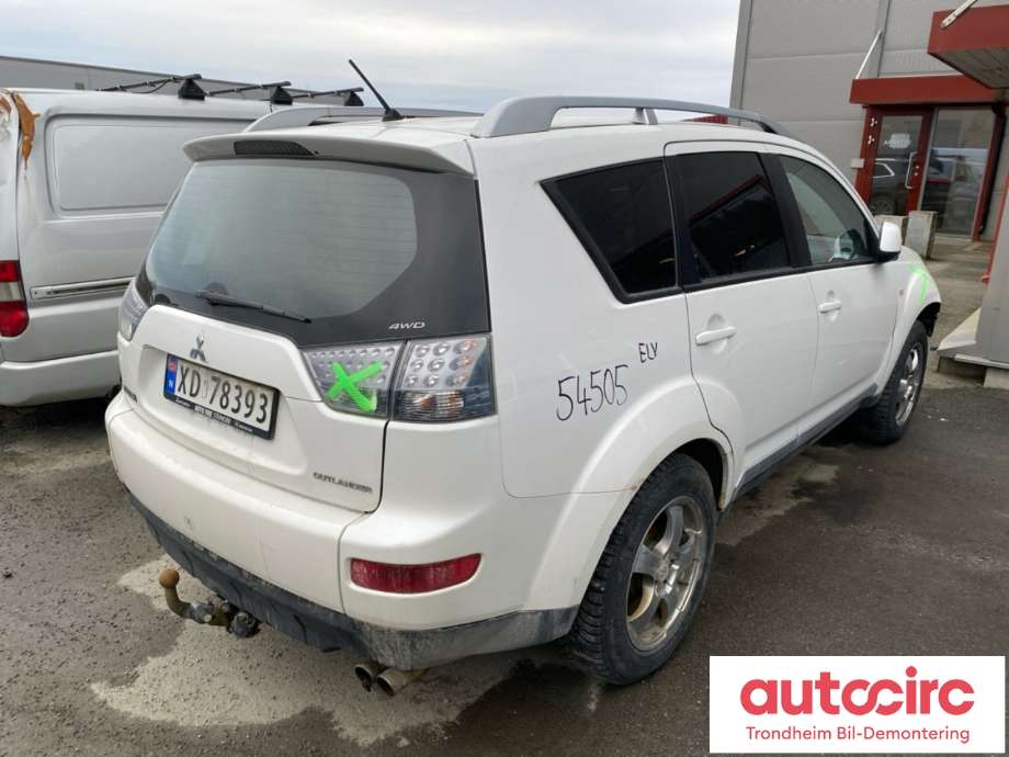 Mitsubishi Outlander 2007-2010 (Type II, Fase 1) , Motorkode: BSY, Girkassekode: 2500A092