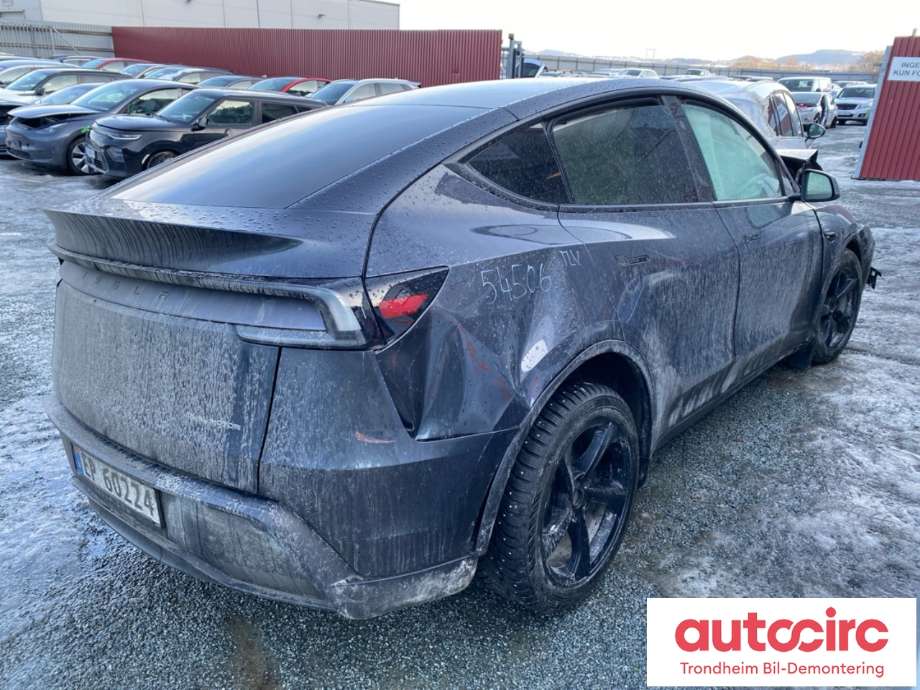 Tesla Model Y 2024-->> (Type II) , Motorkode: 3D3|3D7, Girkassekode: TRINLØSS