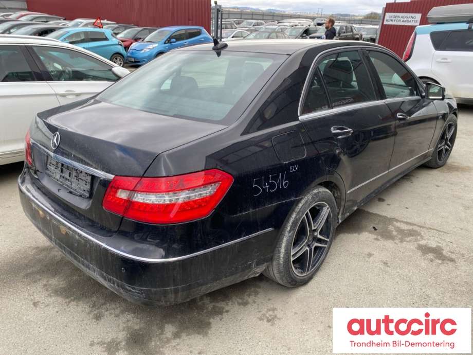 Mercedes E-Klasse 2009-2013 (Fase 1) (W212) (W212), Motorkode: 651925, Girkassekode: 722996