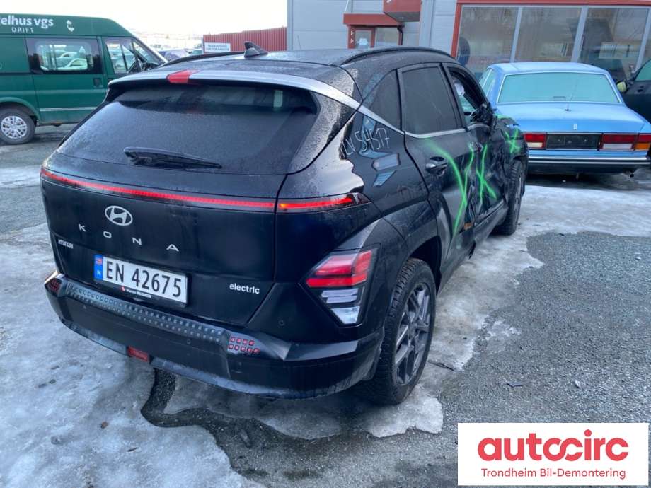 Hyundai Kona 2024-->> (Type II) , Motorkode: EM16, Girkassekode: TRINNLØS