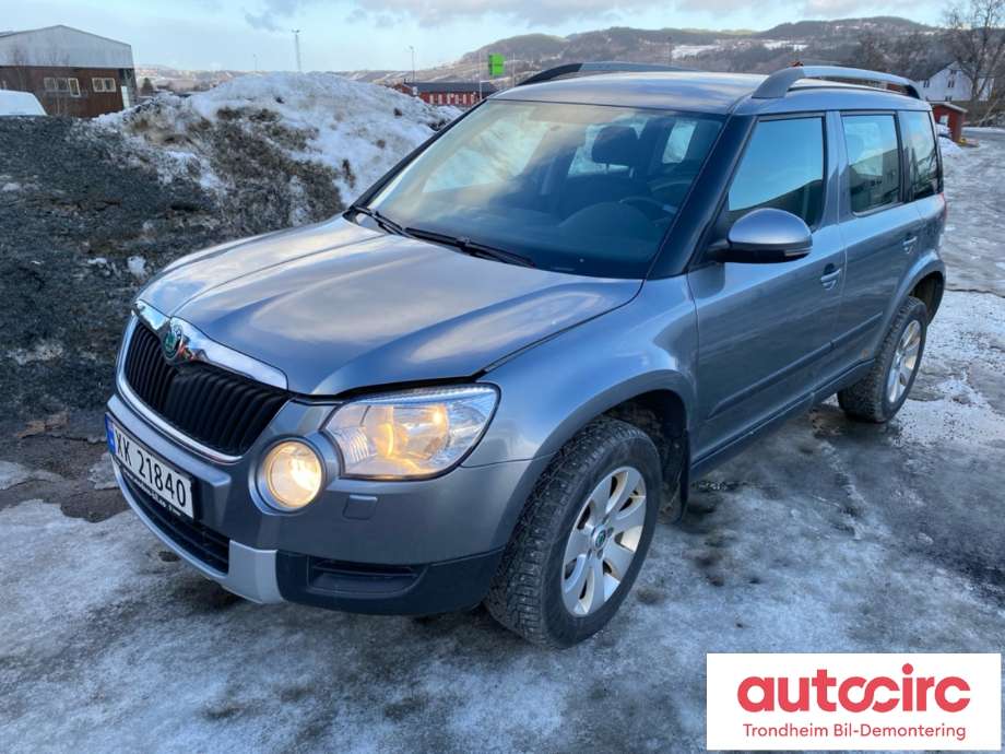 Škoda Yeti 2009-2013 (Fase 1) , Motorkode: CFHF, Girkassekode: NFQ