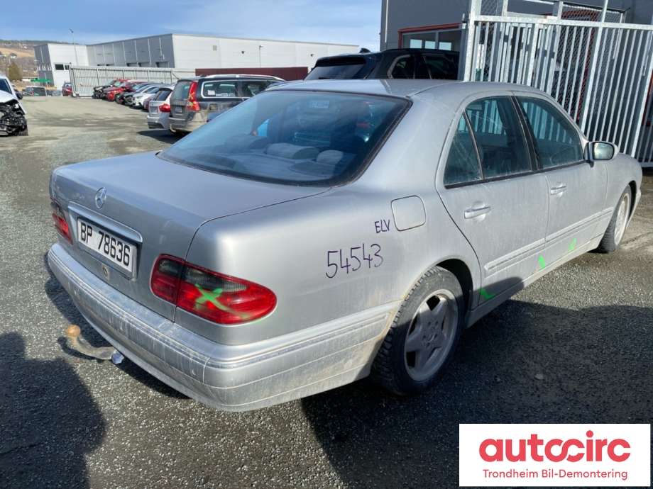Mercedes E-Klasse 2000-2002 (Fase 2) (W210) (W210), Motorkode: 612961, Girkassekode: 722634