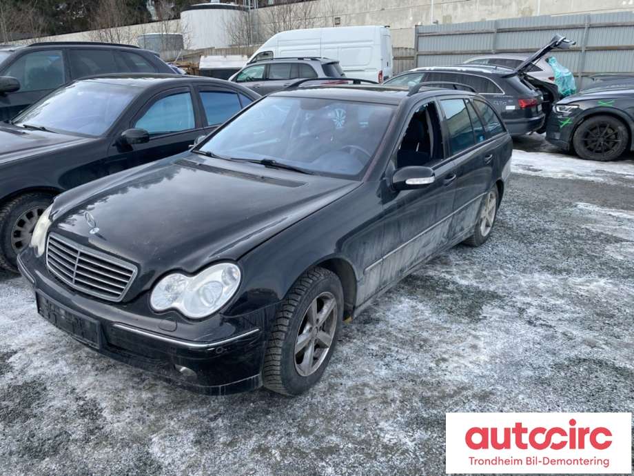 Mercedes C-Klasse 2000-2004 (Fase 1) (W203) (W203), Motorkode: 611 962, Girkassekode: 72269904412958