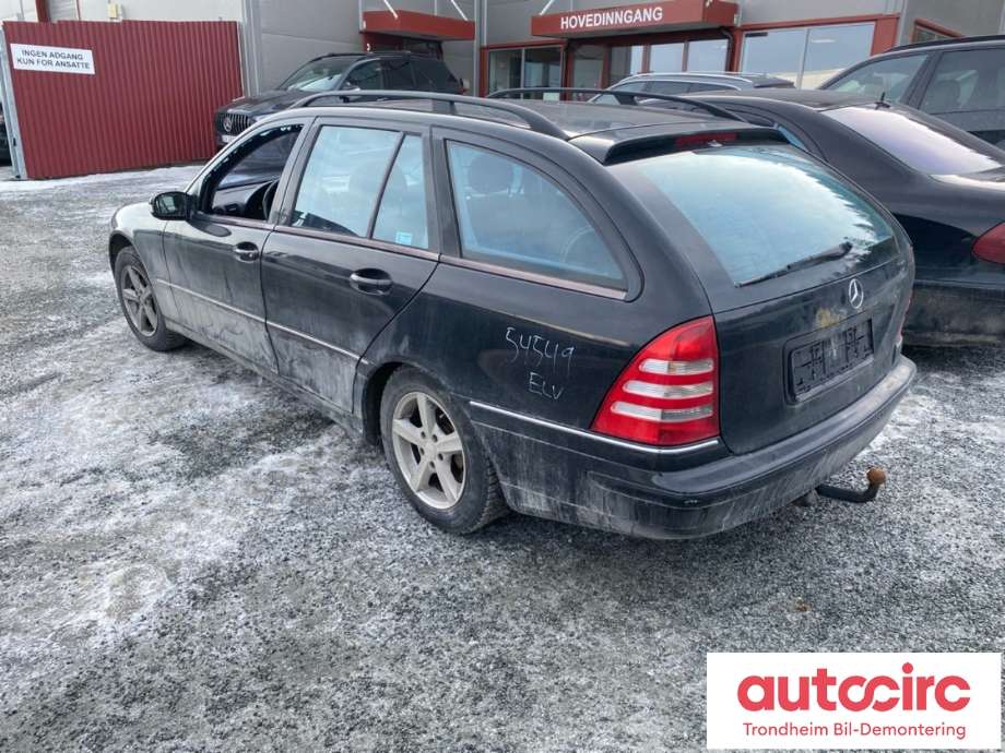 Mercedes C-Klasse 2000-2004 (Fase 1) (W203) (W203), Motorkode: 611 962, Girkassekode: 72269904412958