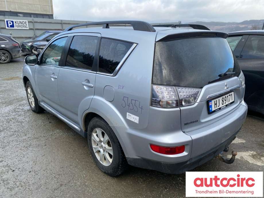 Mitsubishi Outlander 2010-2012 (Type II, Fase 2) , Motorkode: 4HK, Girkassekode: 2500A677