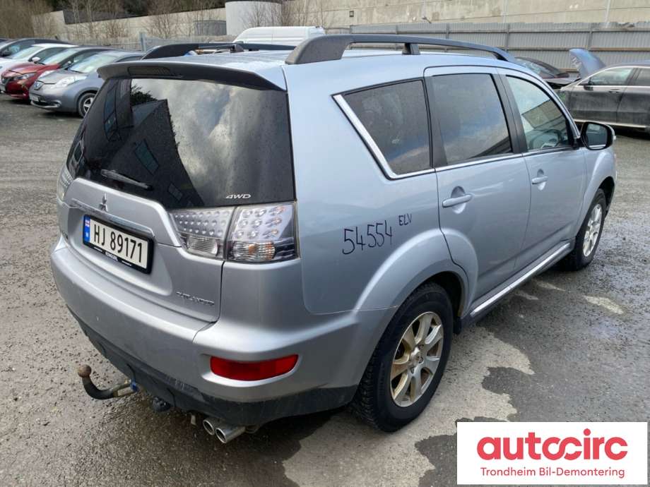 Mitsubishi Outlander 2010-2012 (Type II, Fase 2) , Motorkode: 4HK, Girkassekode: 2500A677