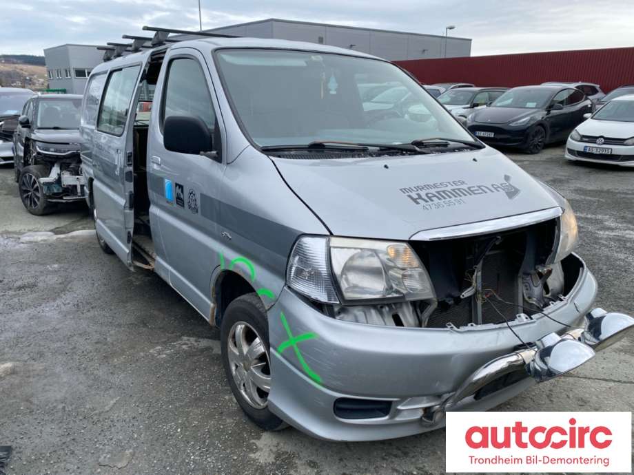 Toyota Hiace 2007-2012 (Fase 3) , Motorkode: 2KD-FTV, Girkassekode: 3303026A60