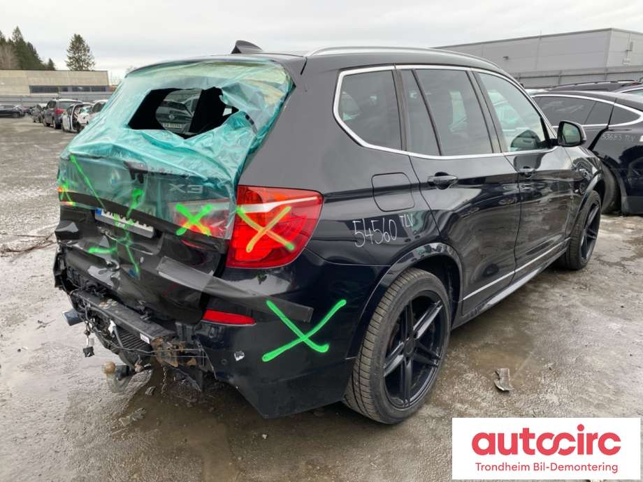BMW X3 2010-2017 (F25) (F25), Motorkode: B47D20A, Girkassekode: GA8HP45Z