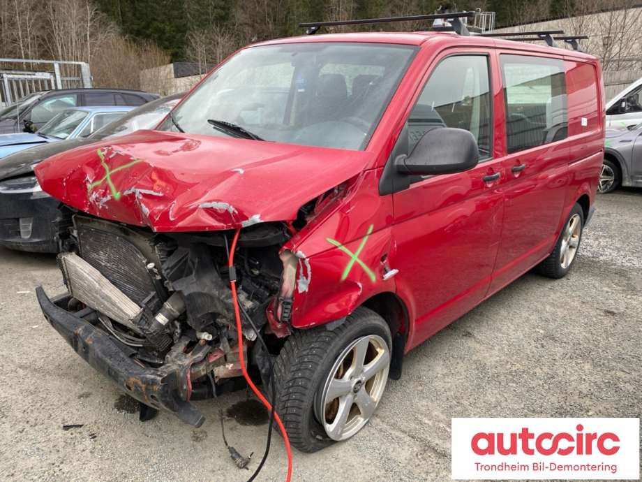 VW Transporter / Caravelle 2009-2015 (Fase 2) (T5) (T5), Motorkode: CFCA, Girkassekode: MYA