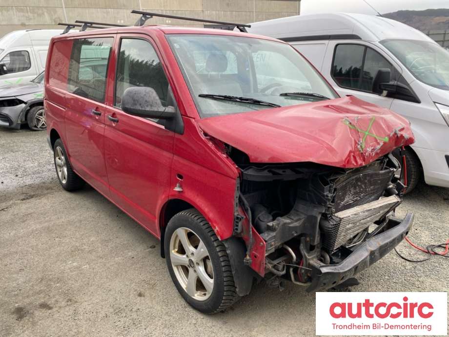 VW Transporter / Caravelle 2009-2015 (Fase 2) (T5) (T5), Motorkode: CFCA, Girkassekode: MYA