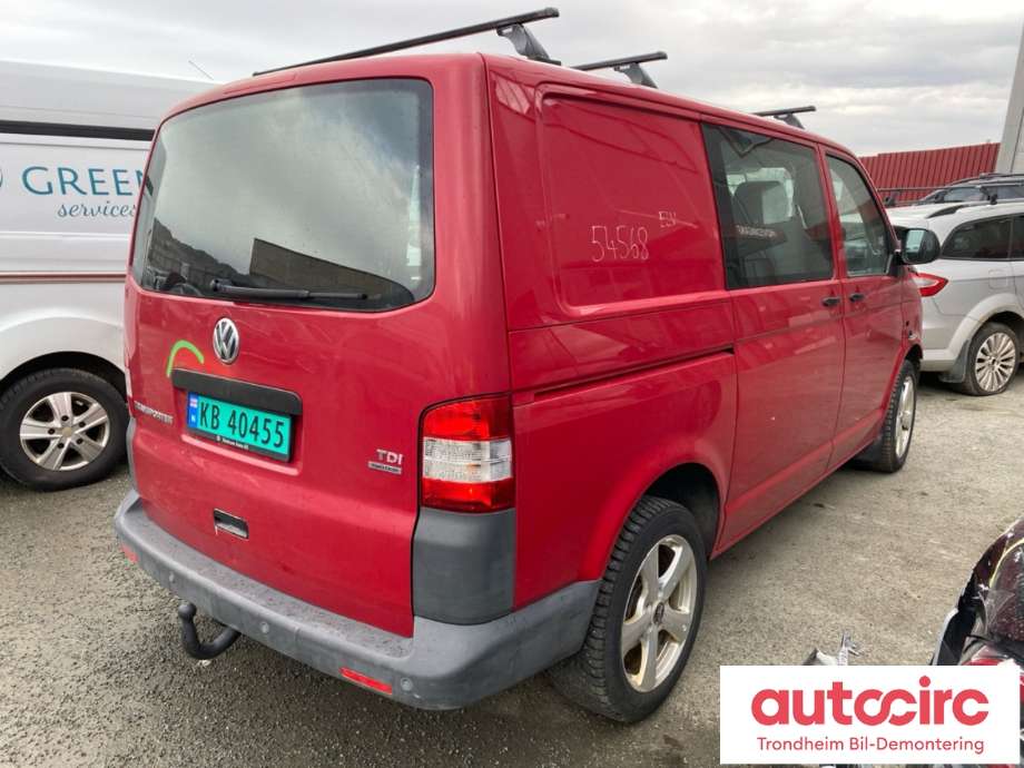 VW Transporter / Caravelle 2009-2015 (Fase 2) (T5) (T5), Motorkode: CFCA, Girkassekode: MYA