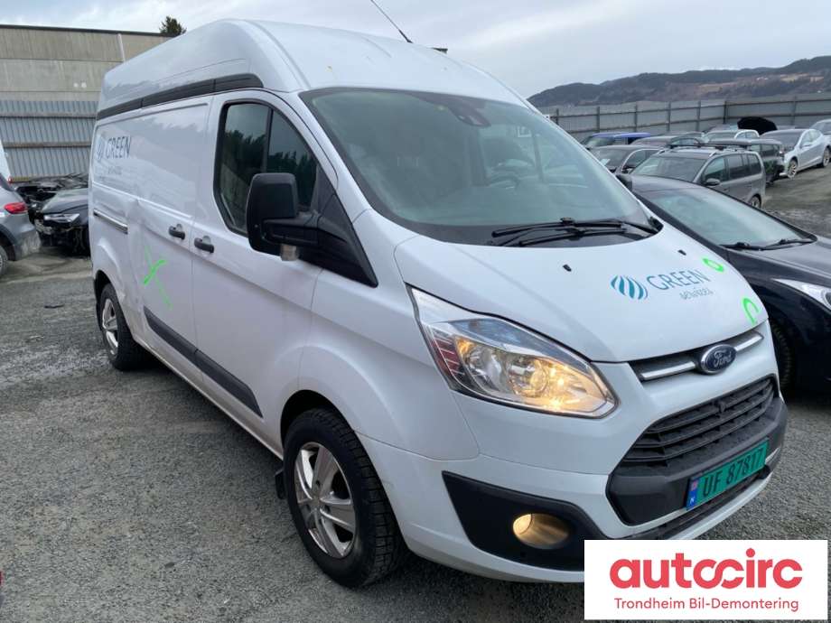 Ford Transit Custom 2013-2023 (Type I) delebil , Motorkode: CYFF, Girkassekode: FK2R7002FGA