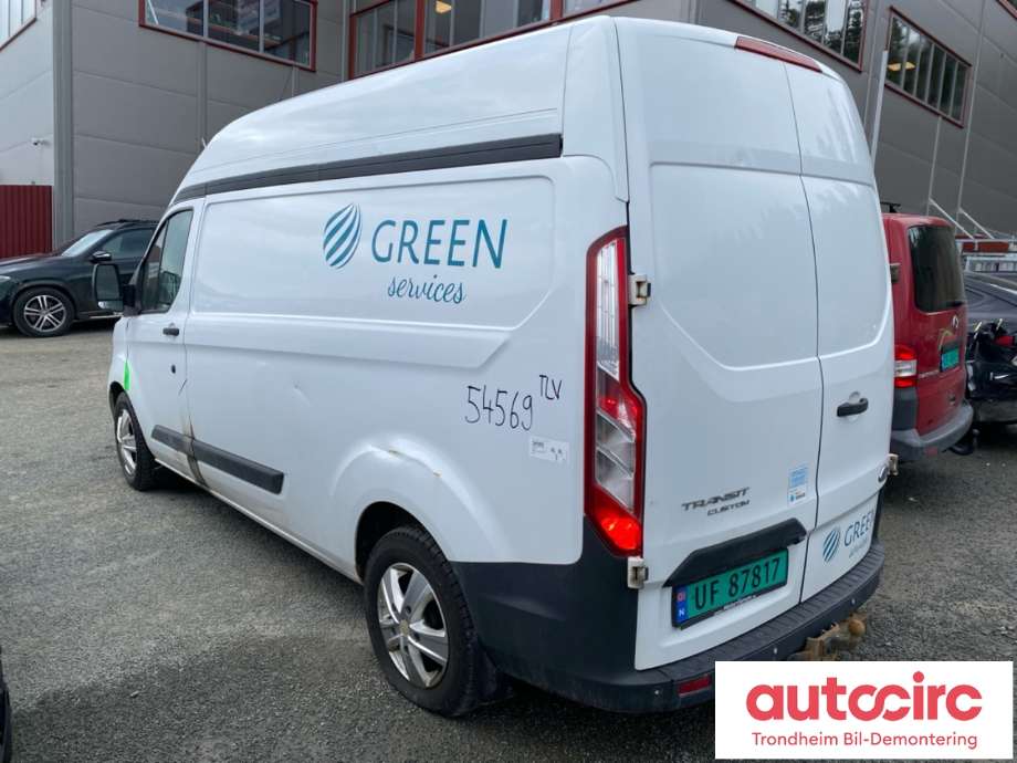 Ford Transit Custom 2013-2023 (Type I) delebil , Motorkode: CYFF, Girkassekode: FK2R7002FGA