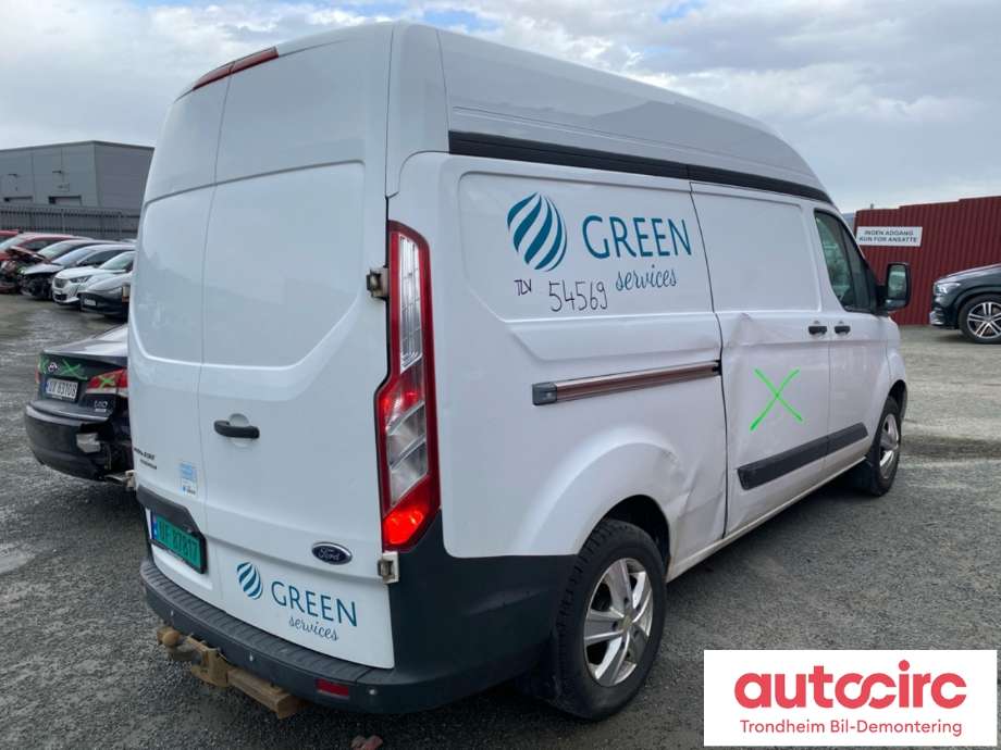 Ford Transit Custom 2013-2023 (Type I) delebil , Motorkode: CYFF, Girkassekode: FK2R7002FGA
