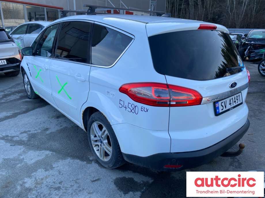Ford S-Max 2010-2015 (Type I, Fase 2) , Motorkode: UFWA, Girkassekode: AG9R7002UCF