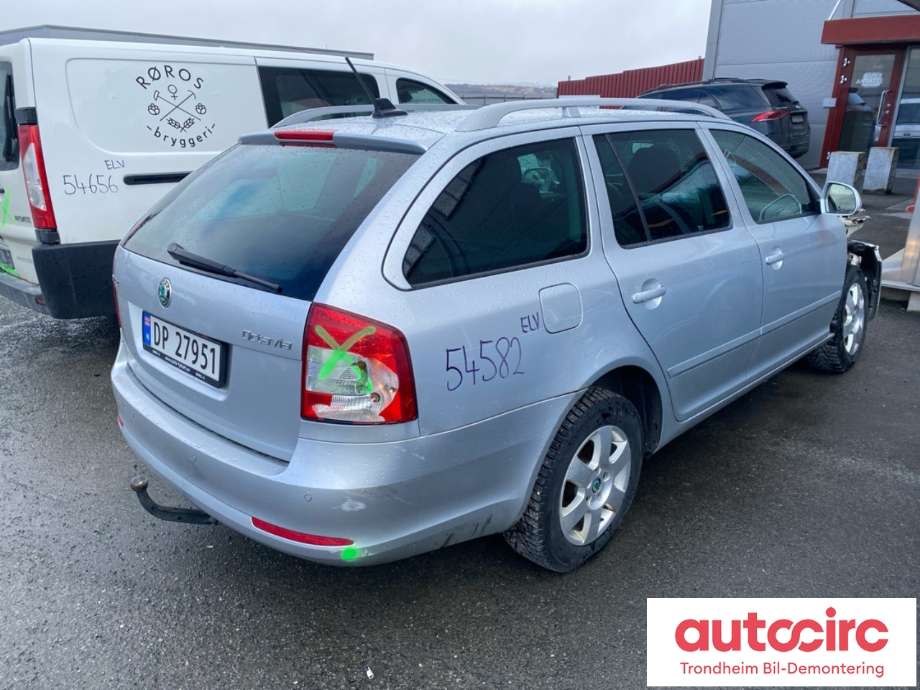 Škoda Octavia 2009-2013 (Type II, Fase 2) , Motorkode: CFHF, Girkassekode: NFR