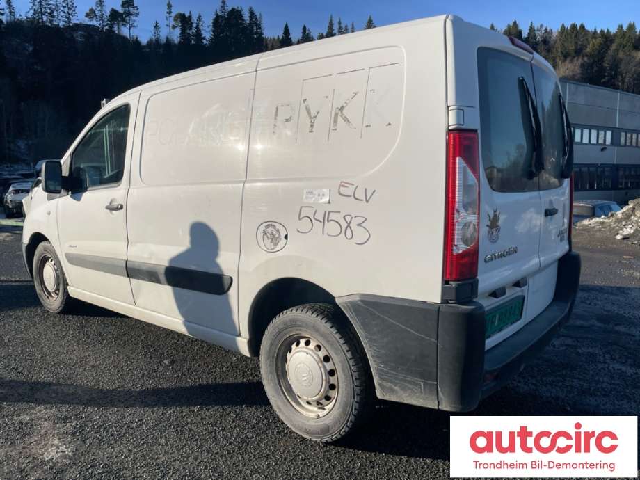 Citroën Jumpy 2007-2016 (Type II) , Motorkode: 9HU, Girkassekode: BVM5