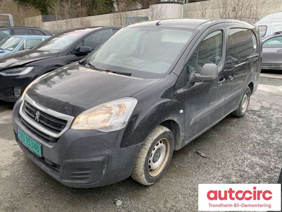 Peugeot Partner 2015-2019 (Type II, Fase 2) , Motorkode: BH02, Girkassekode: 1612444280