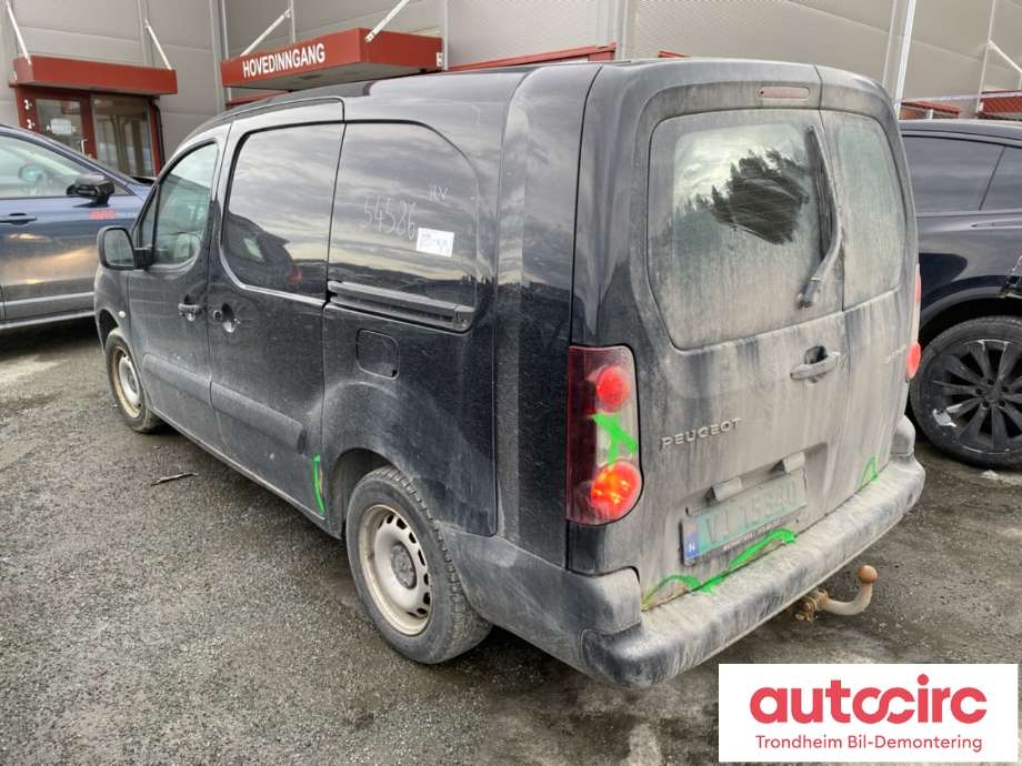 Peugeot Partner 2015-2019 (Type II, Fase 2) , Motorkode: BH02, Girkassekode: 1612444280