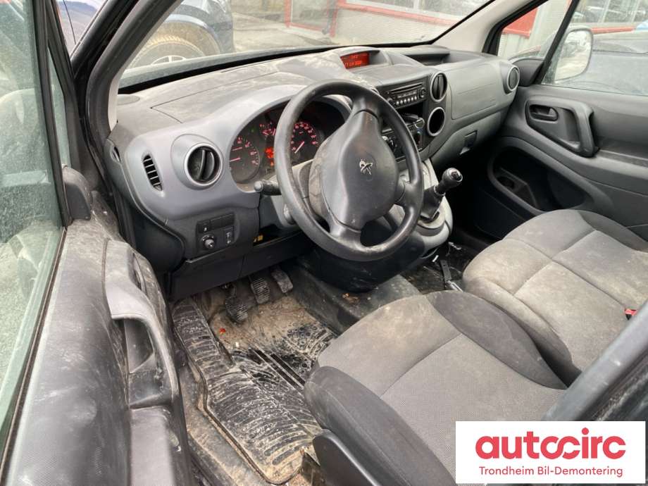 Peugeot Partner 2015-2019 (Type II, Fase 2) , Motorkode: BH02, Girkassekode: 1612444280