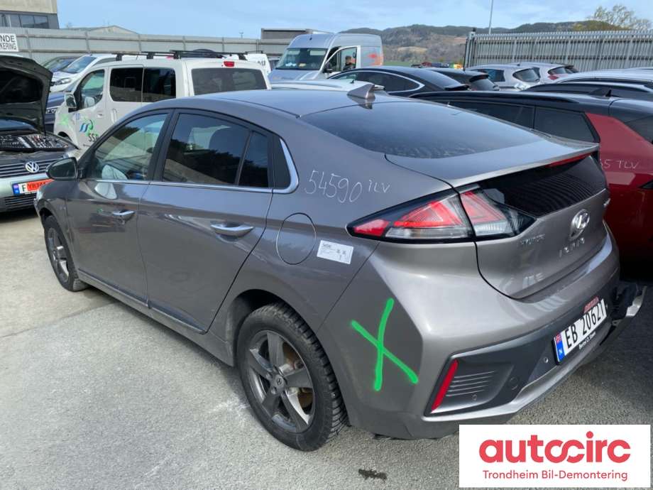 Hyundai Ioniq Electric 2019-->> (Fase 2) delebil , Motorkode: EM10, Girkassekode: 4450018AA1