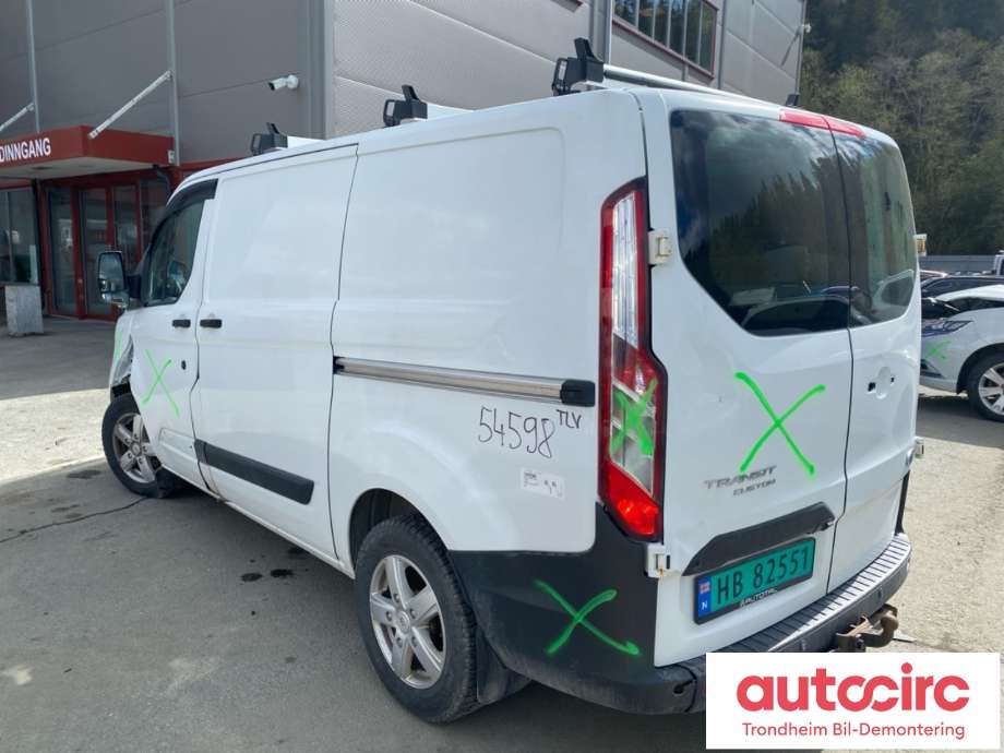 Ford Transit Custom 2013-2023 (Type I) , Motorkode: YMF6, Girkassekode: GK2P7000AC