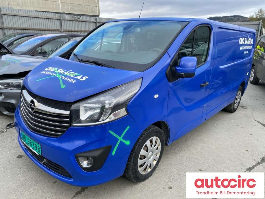 Opel Vivaro B, 2014-2019  delebil , Motorkode: LQI, Girkassekode: M73