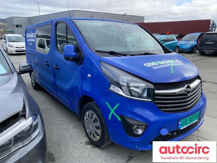 Opel Vivaro B 2014-2019 , Motorkode: LQI, Girkassekode: M73