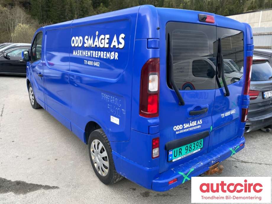 Opel Vivaro B 2014-2019 , Motorkode: LQI, Girkassekode: M73