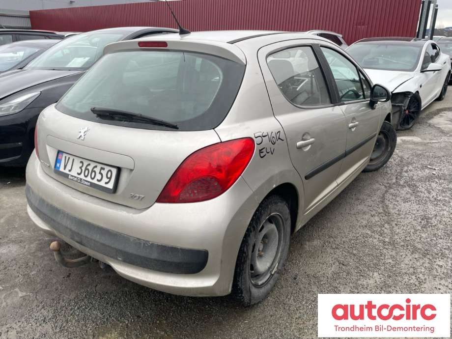 Peugeot 207 2006-2012 , Motorkode: 8HZ, Girkassekode: BVM5