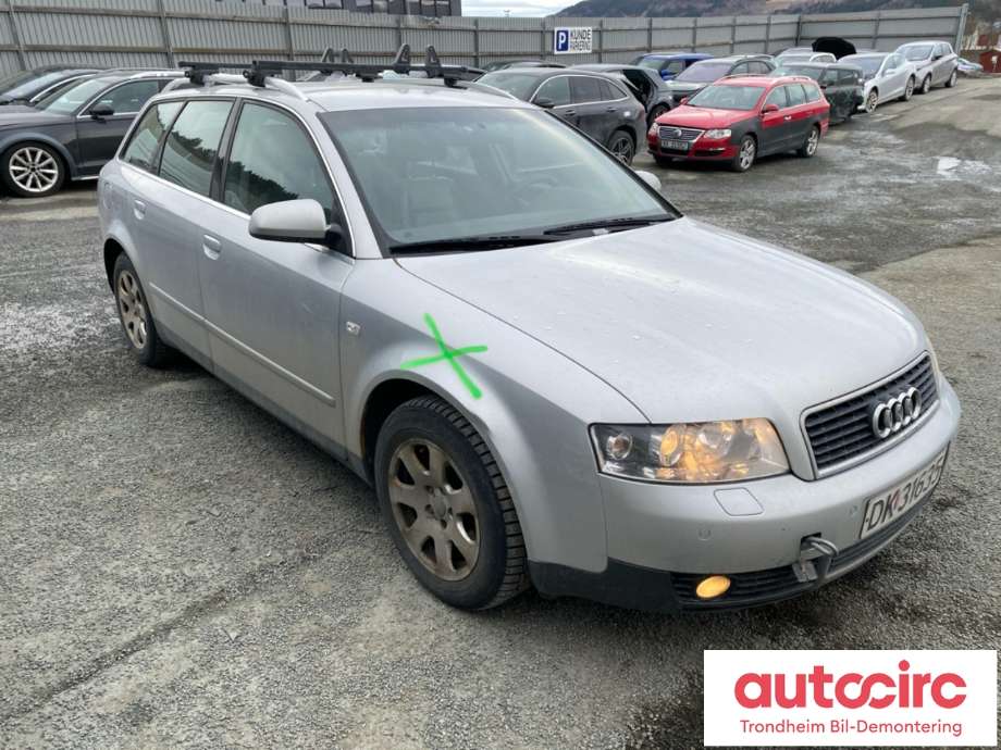 Audi A4 2001-2004 (Type II) (B6) (B6), Motorkode: AVJ, Girkassekode: FSD