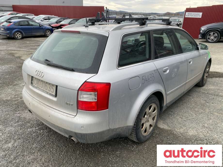 Audi A4 2001-2004 (Type II) (B6) (B6), Motorkode: AVJ, Girkassekode: FSD