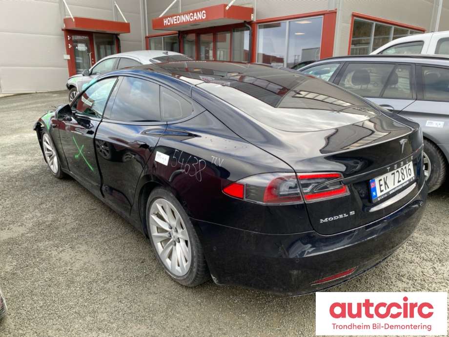 Tesla Model S 2016-2021 (Fase 2) , Motorkode: L2S|L2S, Girkassekode: TRINNLØS