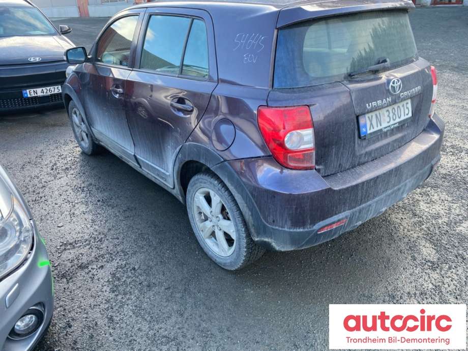Toyota Urban Cruiser 2009-2014 , Motorkode: 1ND-TV, Girkassekode: 3030052611