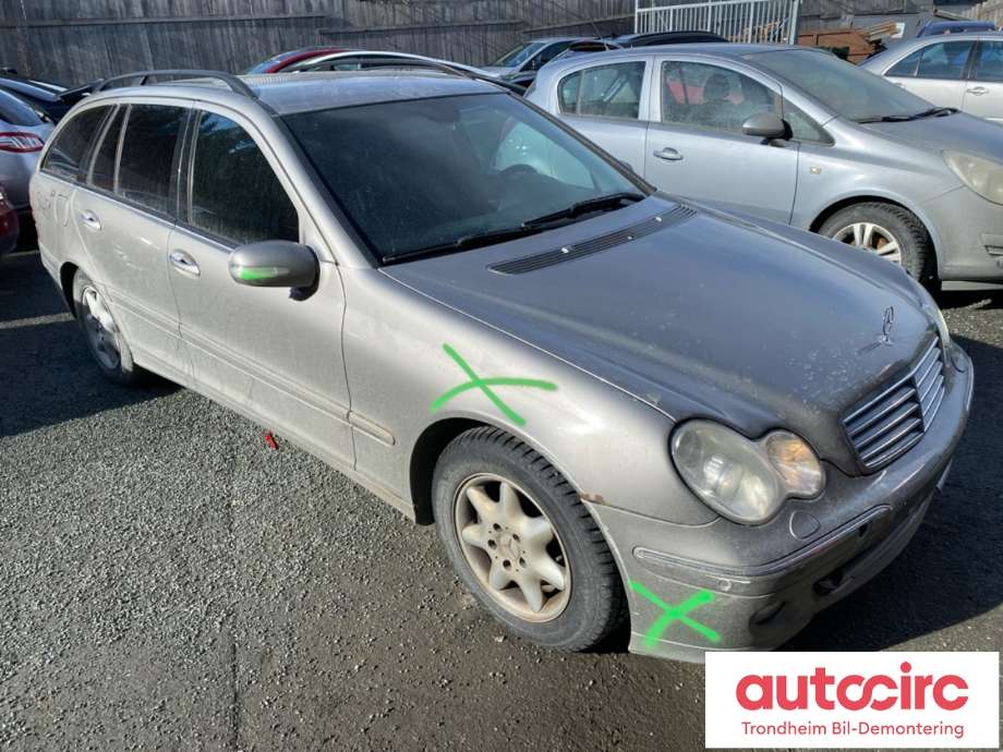 Mercedes C-Klasse 2000-2004 (Fase 1) (W203) (W203), Motorkode: 646963, Girkassekode: 722699