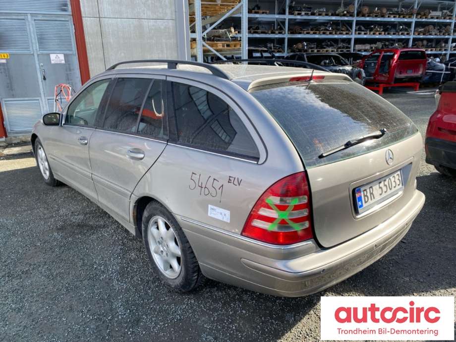 Mercedes C-Klasse 2000-2004 (Fase 1) (W203) (W203), Motorkode: 646963, Girkassekode: 722699