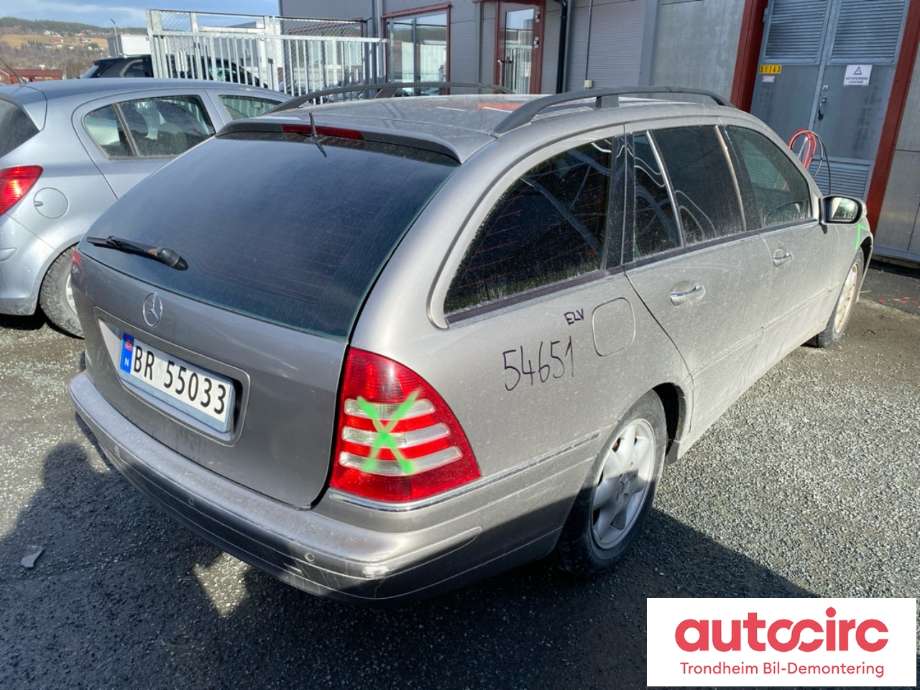 Mercedes C-Klasse 2000-2004 (Fase 1) (W203) (W203), Motorkode: 646963, Girkassekode: 722699