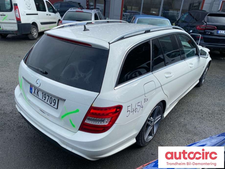 Mercedes C-Klasse 2007-2011 (Fase 1) (W204) (W204), Motorkode: 651913, Girkassekode: 722996