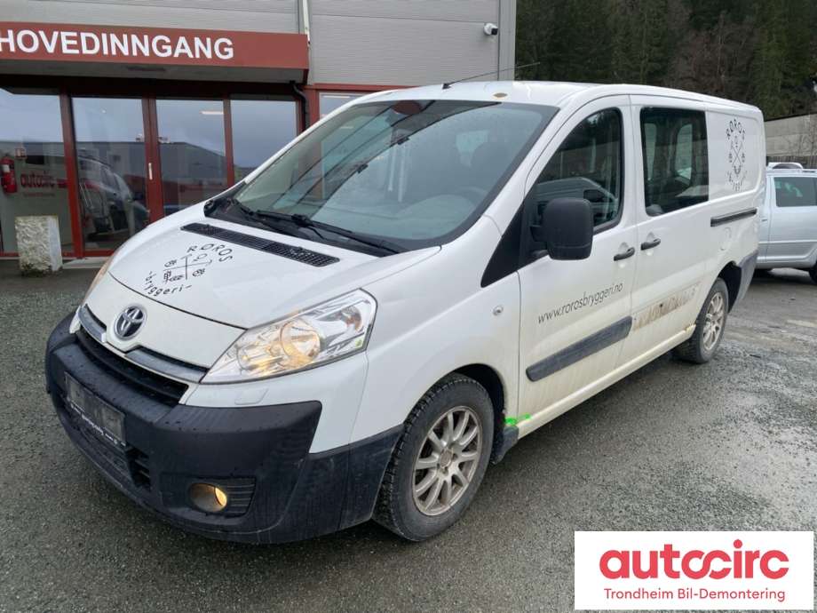Toyota Proace 2013-2016 (Type I) , Motorkode: RH02, Girkassekode: SU001A2464